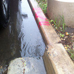Drainage Issue on Road at 710–810 Rideau Rd SW