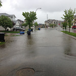 Drainage Issue on Road at 11501–11579 Tuscany Blvd NW