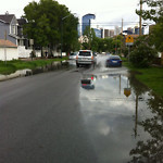 Drainage Issue on Road at 8 St NW