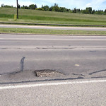 Potholes at Mac Leod Trail SE