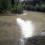 Drainage Issue on Road at 110–198 Garden Cres SW