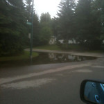 Drainage Issue on Road at 3924–4098 Vardell Rd NW