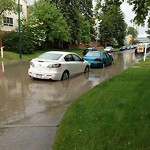 Drainage Issue on Road at 19 Ave SW Calgary, Ab T3 E 2 S7
