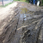 Drainage Issue on Road at 5801–5899 Bow Cres NW