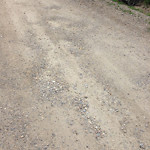 Potholes at 726–762 86 Ave SW