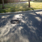 Potholes at 104–140 9 A St NW
