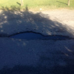 Potholes at 2–92 Falwood Cres NE