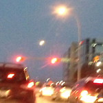 Streetlight One Out Major Road at Barlow Trail SE