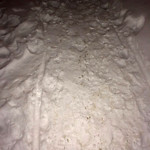 Snow on Pathway (old) at 51–139 Covepark Way NE
