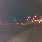Streetlight One Out Major Road at 101–119 64 Ave NW
