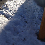 Snow on Pathway (old) at 301–397 Templeview Dr NE