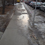 Snow on Pathway (old) at 700–798 12 Ave SW