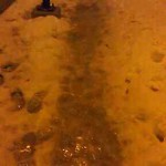 Snow on Pathway (old) at 76 Douglas Glen Pl SE