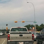 Streetlight One Out Major Road at 7410 Blackfoot Trail SE Calgary, Ab T2 H