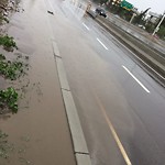 Catch Basin Flooding / Pooling (old) at 16119 Macleod Tr SE