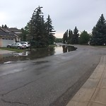Catch Basin Flooding / Pooling (old) at 609 Sunmills Dr SE