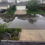 Catch Basin Flooding / Pooling (old) at 31 Weston Mr SW