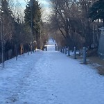Snow on Pathway or City-maintained Sidewalk at 64 Massey Pl SW