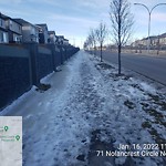 Snow on Pathway or City-maintained Sidewalk at 56 Nolancrest Ci NW