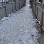 Snow on Pathway or City-maintained Sidewalk at 108 Mt Douglas Pt SE