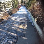 Snow on Pathway or City-maintained Sidewalk at 5400 90 Av SW