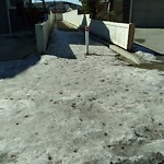 Snow on Pathway or City-maintained Sidewalk at 80 Evanswood Ci NW
