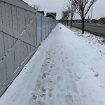 Snow on Pathway or City-maintained Sidewalk at 100 Copperfield Ri SE
