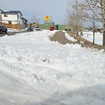 Snow on Road at 139 Martin Crossing Pa NE