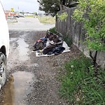 Debris on Backlane(OLD) at 1501 46 St SE