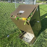 Garbage in a Park at 55 Hillgrove Cr SW