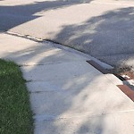 Sidewalk or Curb Repair at 59 Royal Tc NW