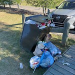 Garbage in a Park at 3003 28 St SE
