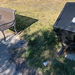 Garbage in a Park at 413 Silverado Ranch Mr SW