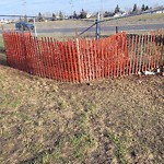 Fence or Structure Concern - City Property at 6856 Mcknight Bv NE