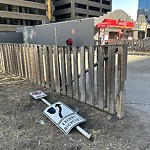 Road Signs on Street, Lane, Sidewalk - Repair or Replace at 559 4 Av SW