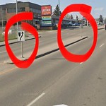 Road Signs on Street, Lane, Sidewalk - Repair or Replace at 4804 Centre St NE