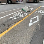 On-Street Bike Lane - Repair at 425 5 St SW