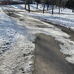 Pedestrian and Cycling Pathway - Repair at 4616 Dalhart Rd NW