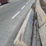 On-Street Bike Lane - Repair at 1404 10 St NW