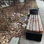 In a Park - Litter Pick Up or Overflowing Park Bins at 344 12 Av SW