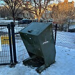 In a Park - Litter Pick Up or Overflowing Park Bins at 1135 14 Av SW