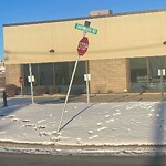 Sign on Street, Lane, Sidewalk - Repair or Replace at 517 36 Av SE