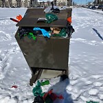 In a Park - Litter Pick Up or Overflowing Park Bins at 16593 24 St SW