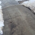 Sidewalk or Curb - Repair at 139 Belvedere Av SE