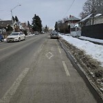 On-Street Bike Lane - Repair at 830 4 St NE