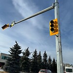 Traffic/Pedestrian Signal Repair at 420 42 Av SE