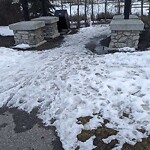 Snow On City-maintained Pathway or Sidewalk-WAM at 203 Evanston Wy NW