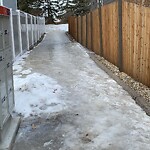 Snow On City-maintained Pathway or Sidewalk-WAM at 108 Millpark Rd SW