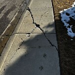 Sidewalk or Curb - Repair at 3763 Springbank Dr SW