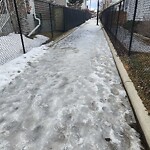 Snow On City-maintained Pathway or Sidewalk-WAM at 166 Cougarstone Ci SW